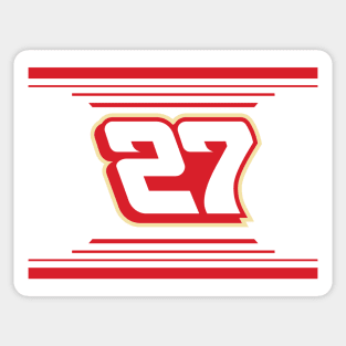 Jeb Burton #27 2024 NASCAR Design Sticker
